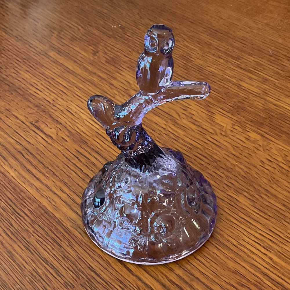 Fenton Glass Signed Ringholder